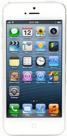 Смартфон Apple iPhone 5 32Gb White & Silver - Сафоново
